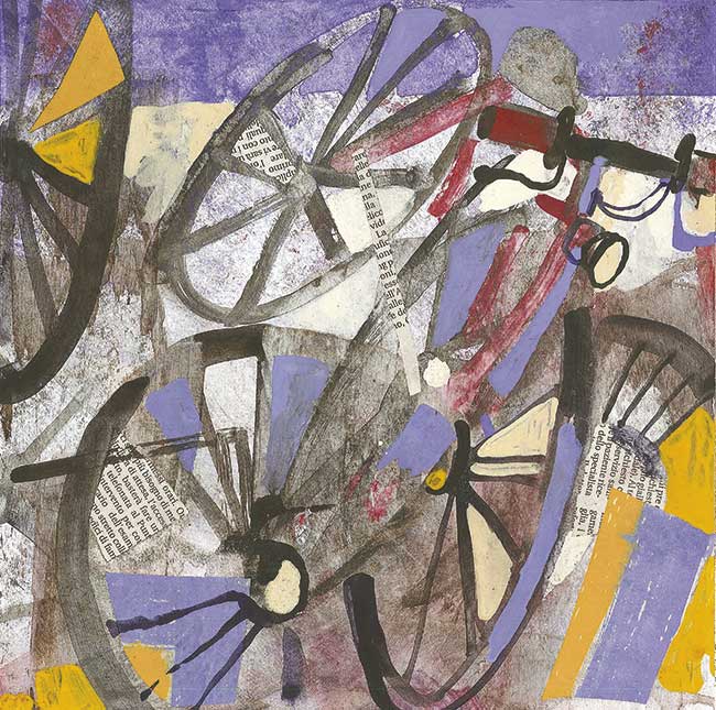 L’idea del ciclismo - illustrazioni di Antony Fachin